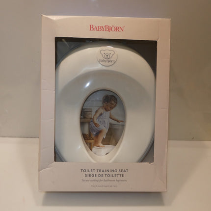 BABYBJORN Toilet Trainer, White/Gray, 1 Count (Pack of 1)