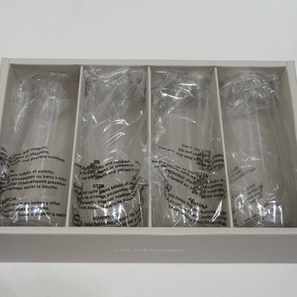 TOSSWARE Reserve 9oz Stemless Champagne Glass Dishwasher Safe Set of 4