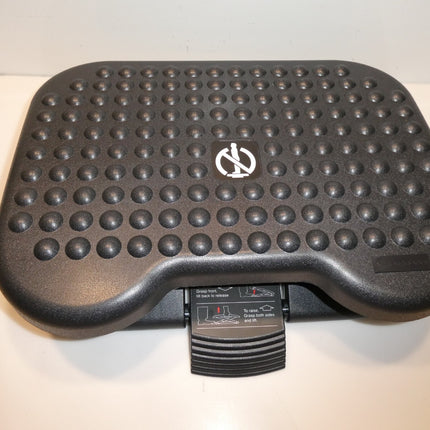 Mind Reader ' Comfy ' Adjustable Height Ergonomic Foot Rest - Black