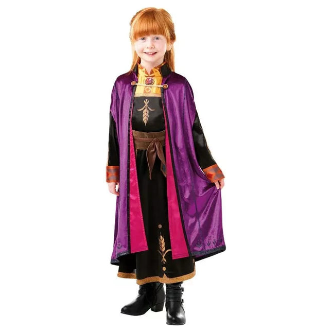 Anna Premium Costume for Kids - Disney Frozen 2 - Small (3-5 Yrs)