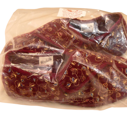 Dunlop Bluebell Slipper Burgundy Size 4