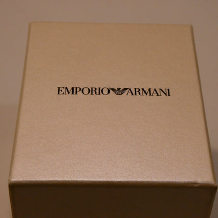 Emporio Armani Men's Three-Hand Leather Watch AR2502