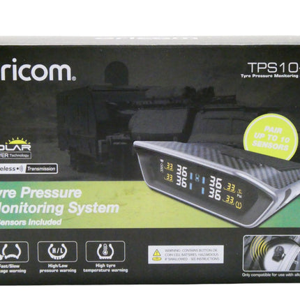 Oricom TPS10-4I Real Time Tyre Pressure Monitoring System Including 4 Internal S