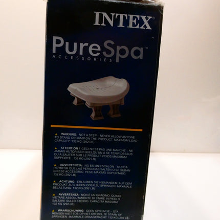 Intex 28502 PureSpa Slip Resisting Removable Countoured Inflatable - Beige