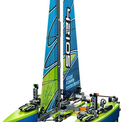LEGO Technic Catamaran 42105 Model Sailboat Building Kit (404 Pieces)