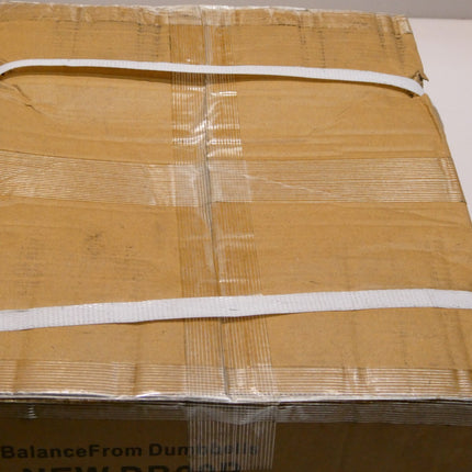 BalanceFrom Rubber Encased Hex Dumbbell 40 Pounds, Single - Black