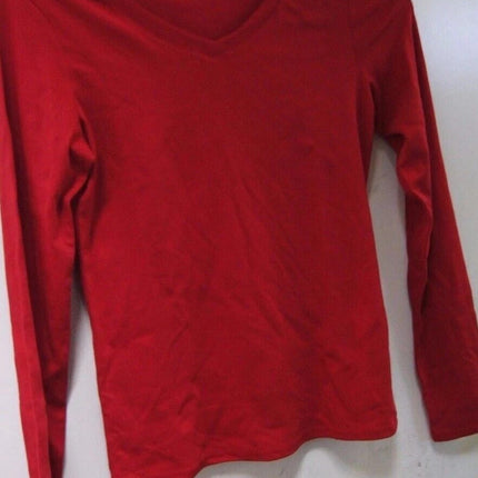 21 x Ellen Tracy Woman's Full T-Shirt RED T-Shirt Size - S