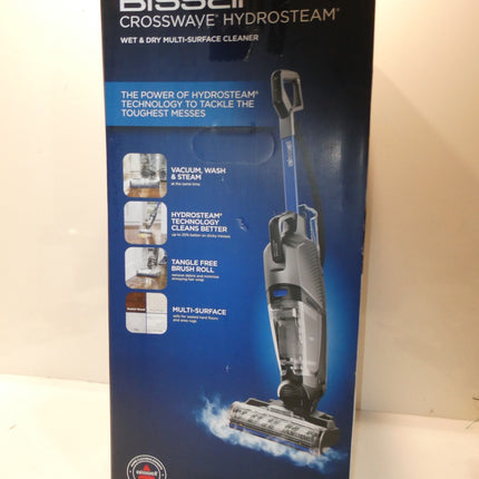 Bissell 3517F CrossWave HydroSteam Vaccum Cleaner All-in-One Clean - Cobalt Blue