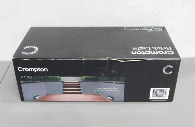 Crompton Brick Light 14W LED Ostro Surface Mounted