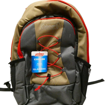 Coleman 2000013747 Soft Cooler Backpack | 28-Can Leak-Proof Cooler