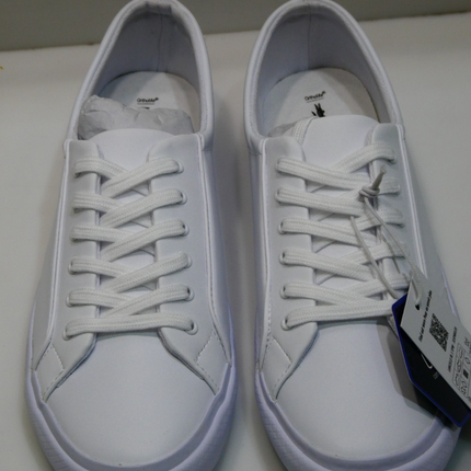 Lacoste Women's Lancelle BL 1 CFA SPW Sneaker, White, Size - 8 US