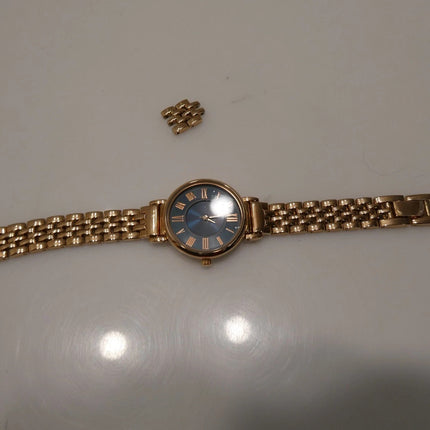 Anne Klein Women's Bracelet Watch, Rose Gold/Navy