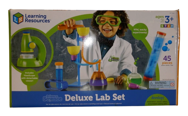 Learning Resources Age3+ Primary Science Deluxe Lab Set