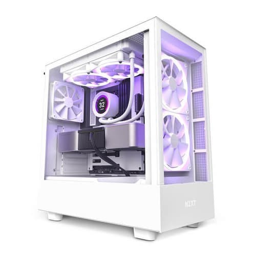 Nzxt H5 Elite (E-ATX) Mid Tower Cabinet (White)