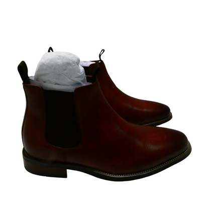 Hush Puppies Men's Wisconsin Boot, Cognac Burnish, UK 6.5/US 7.5