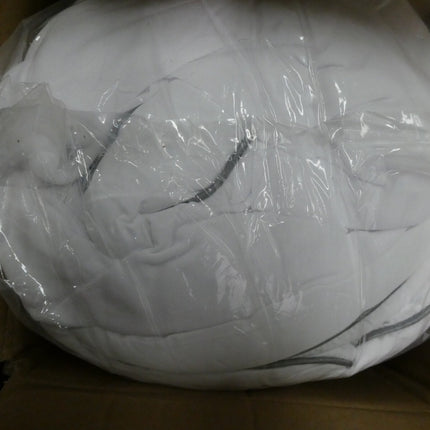 Zinus Bamboo Mattress Topper Double Size - Quilted Pillowtop Fitted Mattress Cov