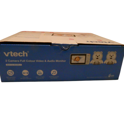 VTech 2-Camera 5" Full Colour Video & Audio Baby Monitor BM5150-BEARN-2