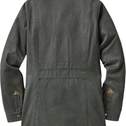 Legendary Whitetails Women's Standard Saddle Country Shirt Jacket, Tarmac - S