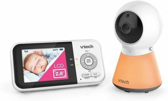 VTech BM3350N 2.8" Full Colour Video Baby Monitor with Night Light, 2-Way Talk,