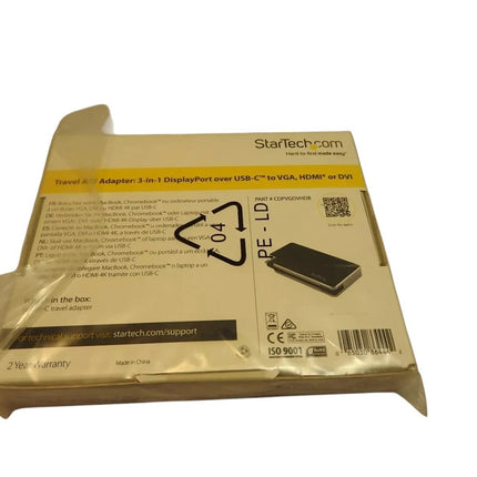 StarTech.com USB C Multiport Video Adapter with HDMI, VGA, Mini DisplayPort or D