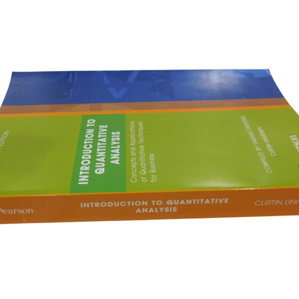 Introduction to Quantitative Analysis (Custom Edition)