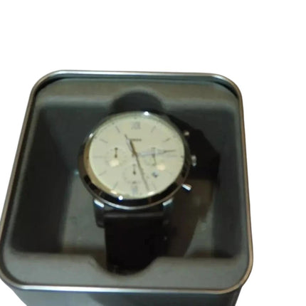 Fossil Analog Off-White Dial Men's Watch - FS5380