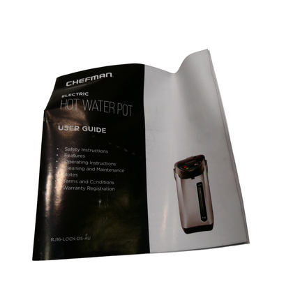 Chefman 5.3L Electric Hot Water Dispenser Urn w/Auto & Manual Dispense Button...