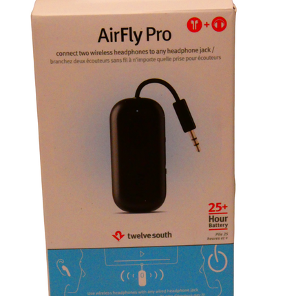 Twelve South AirFly Pro Bluetooth Wireless Audio Transmitter/Receiver for up to