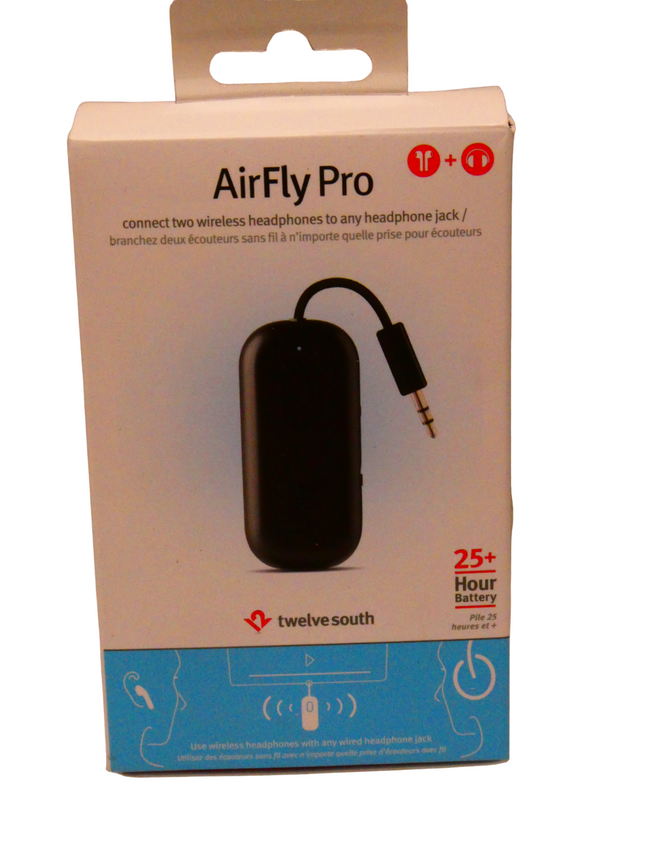Twelve South AirFly Pro Bluetooth Wireless Audio Transmitter/Receiver for up to