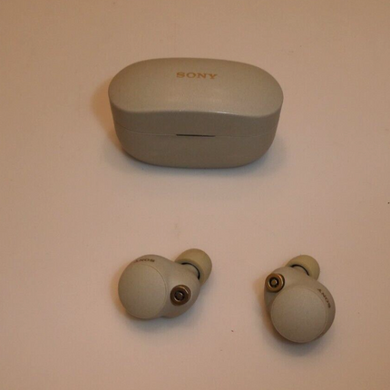 Sony WF-1000XM4 True Wireless Noise-Cancelling Headphones - Silver
