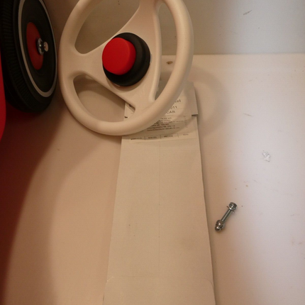 Big Bobby Classic Running Car Toy W 300 x H 380 x D 580 mm, Red