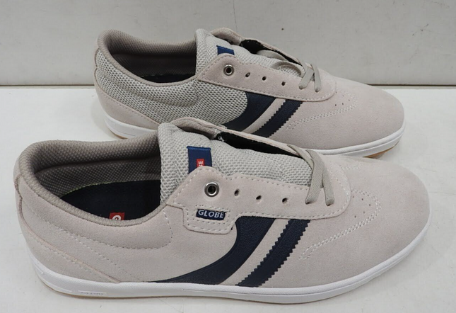 Globe Men's Empire Skate Shoe, Mist/Blue Size USA 10