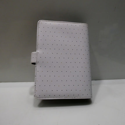 Filofax Moonlight Organizer, Personal Size, White