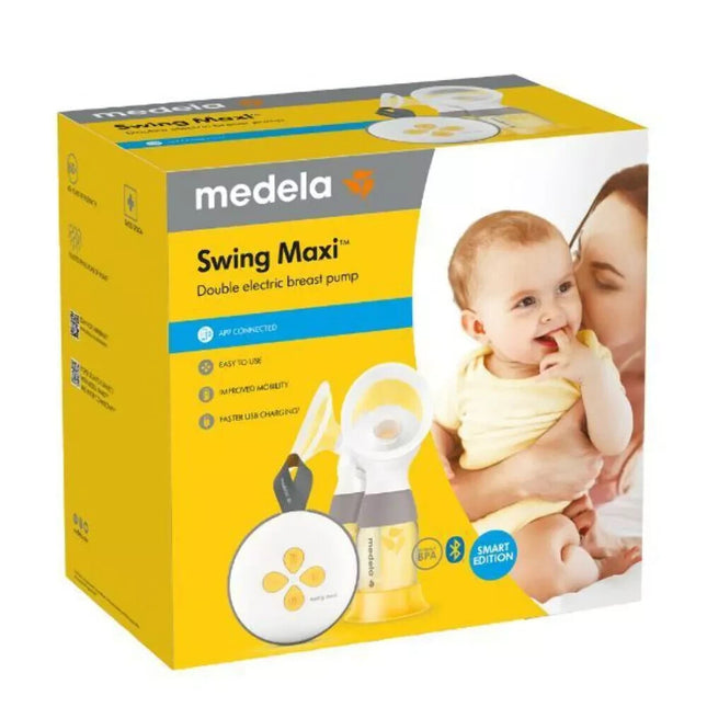 Medela Swing Maxi Bluetooth Double Electric Breast Pump, USB-Chargeable, More Mi