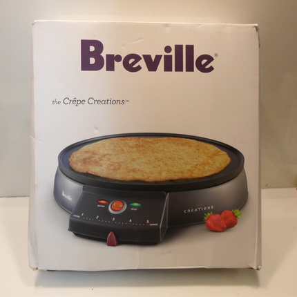 Breville the Crepe Creations Crepe Maker, BCP200BLK