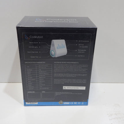 Makeblock CodeyBot Programmable Robot, White (MB99800)