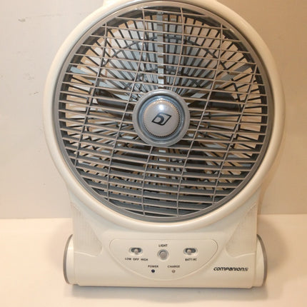 Companion Aerobreeze Lithium Powered Fan, 25 cm Size