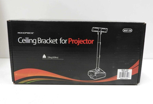 Monoprice 106529 Ceiling Bracket with Swivel Rotation for Projectors