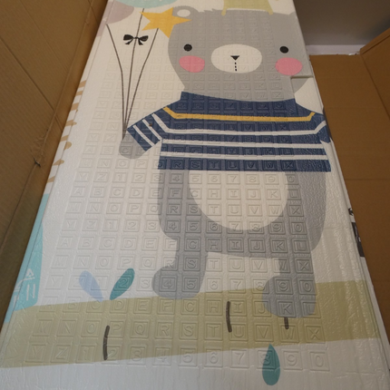 Infant Shining Baby Playmat Children Reversible Crawling XPE Foam Mat Large Size