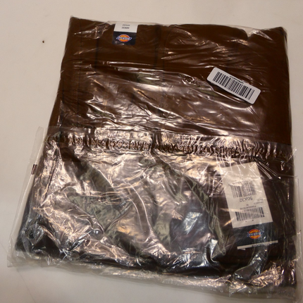 Dickies Men's Bib Overall, Rinsed Timber, 50W x 32L