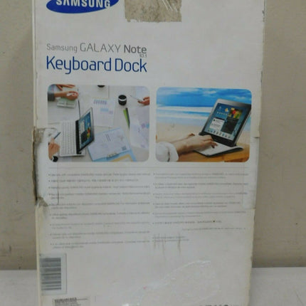 Samsung Galaxy Tab 10.1" Keyboard Dock White EKD-K14AWEGST