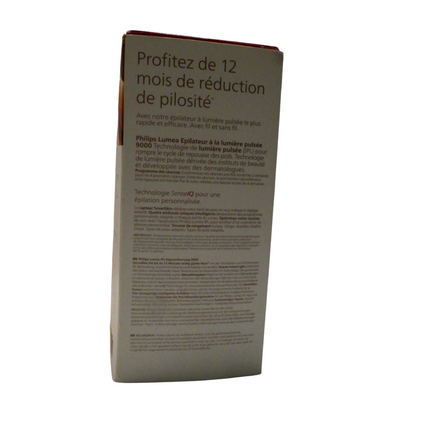 Philips Lumea IPL 9000 Series Hair Removal Device with SenseIQ for Face, Body, B