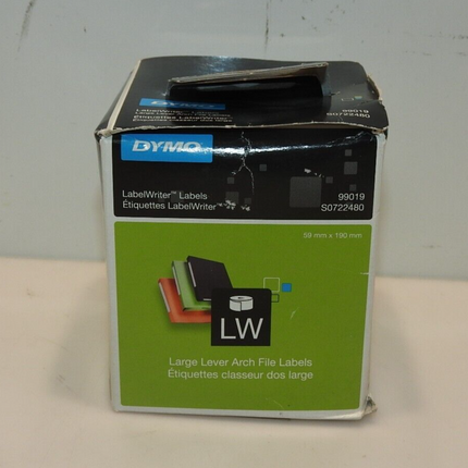 Dymo 99019 Large Lever Archive File Labels 59x190mm
