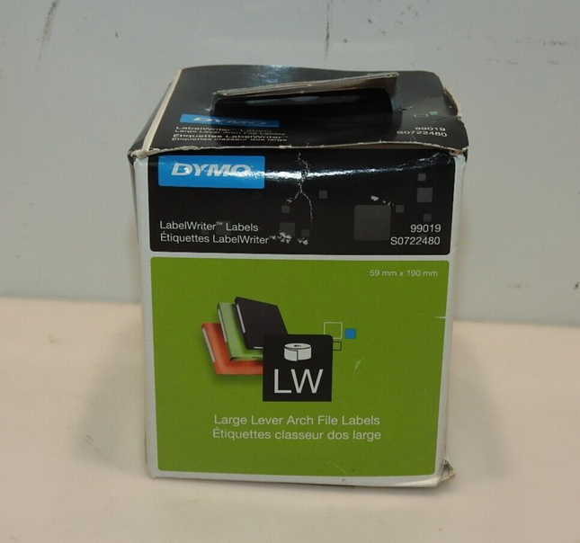 Dymo 99019 Large Lever Archive File Labels 59x190mm