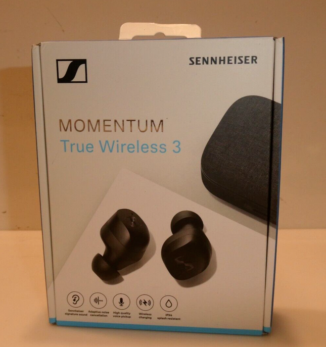 Sennheiser MOMENTUM True Wireless 3 Noise Cancelling Headphones - Black
