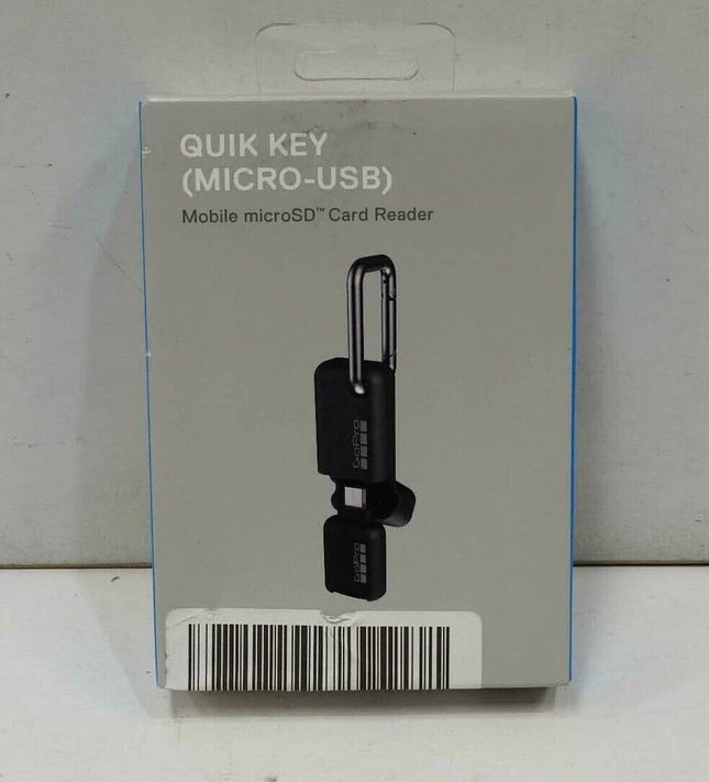 GoPro Quik Key MicroSD Card Reader for Micro -USB