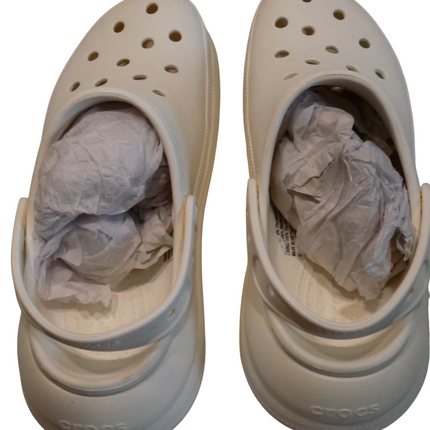 Crocs Clog (White, Size M9/W11 US)