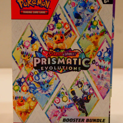 Pokémon TCG Scarlet & Violet 8.5 - Prismatic Evolutions Booster Bundle - New