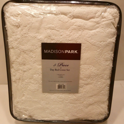 Madison Park Daybed Cover Set-Trendy Design All Season Luxury Bedding with Bedsk