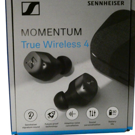 Sennheiser Momentum True Wireless 4 In-Ear Headphones (Black Graphite)